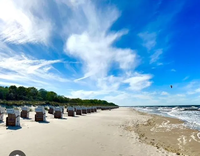 度假居 Haus Am Meer Mit Sauna In Koserow